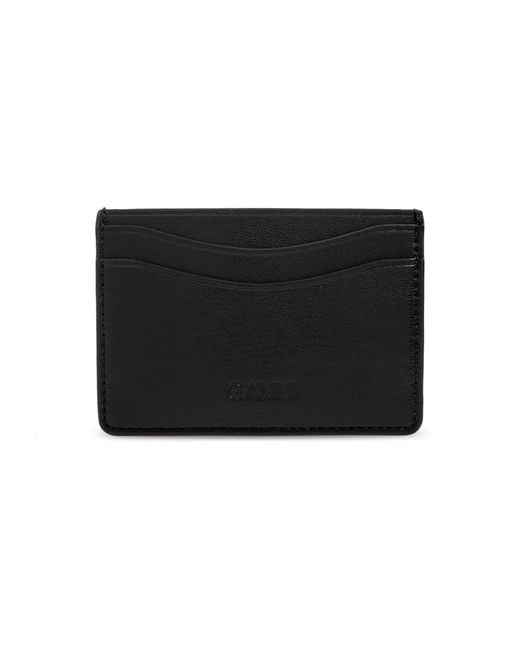 Ganni Black Wallets & Cardholders