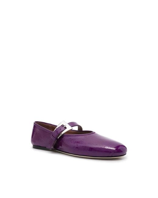 Paris Texas Purple Ballerina Shoes