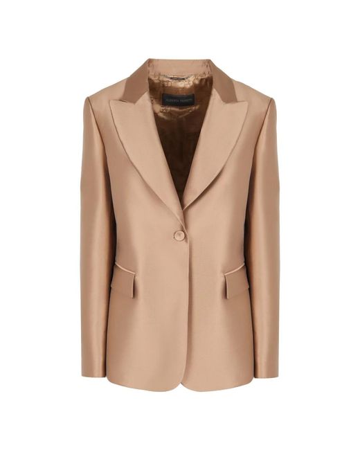 Jackets > blazers Alberta Ferretti en coloris Natural