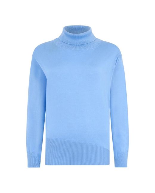 Moorer Blue Turtlenecks