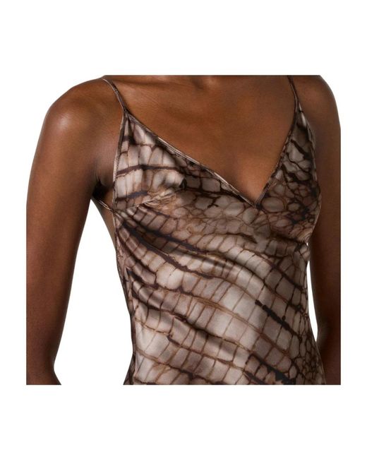 Elisabetta Franchi Brown Gowns