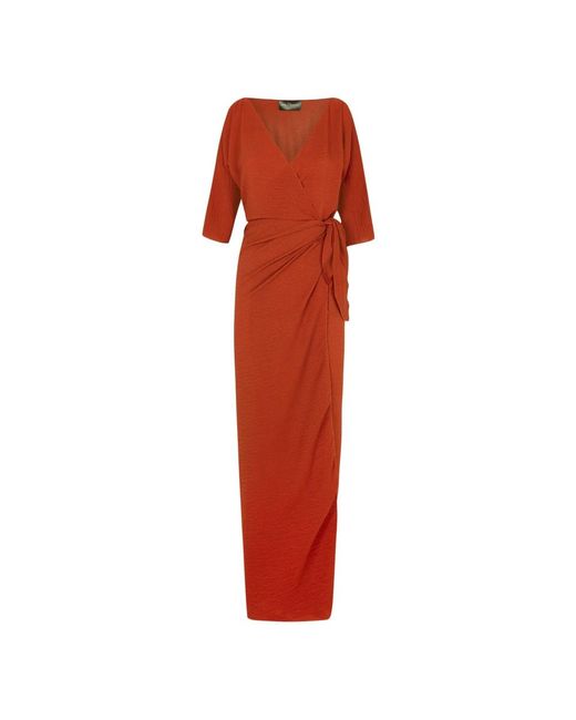 Cortana Red Wrap Dresses
