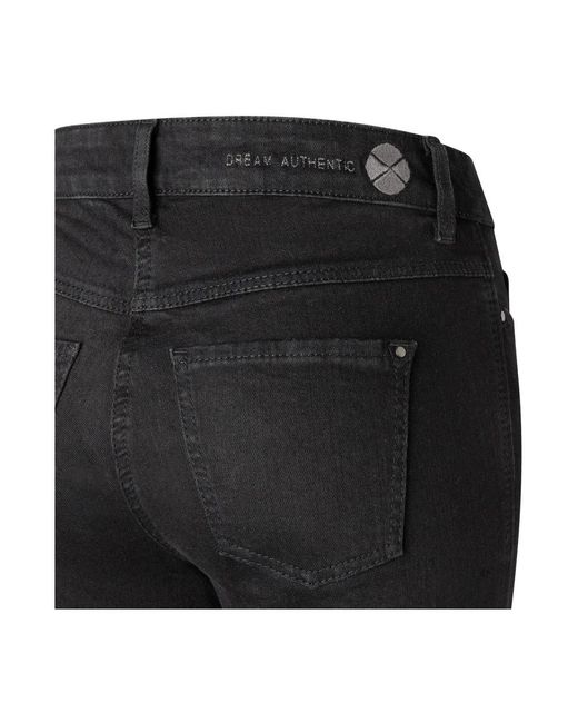 M·a·c Wide Jeans in het Black