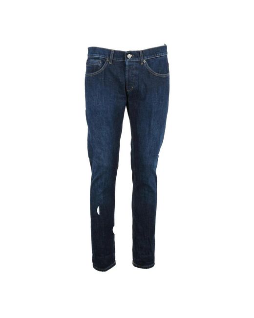 Dondup Blue Slim Fit Jeans for men