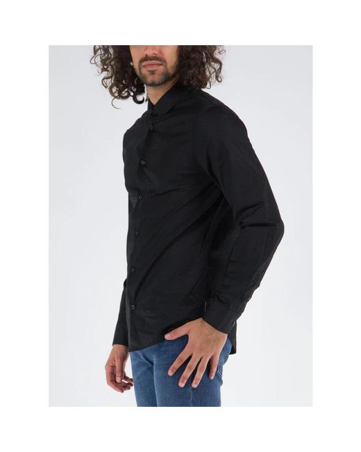 Armani Exchange Black Casual Shirts for men