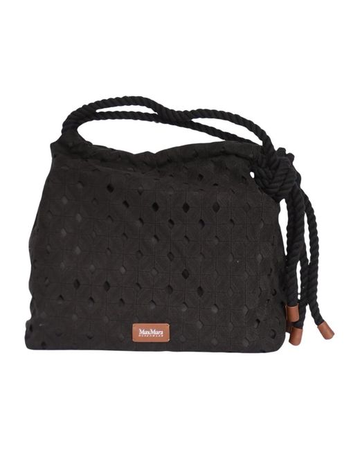 Max Mara Black Bucket Bags