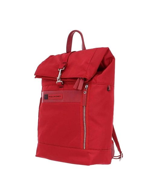 Piquadro Red Backpacks