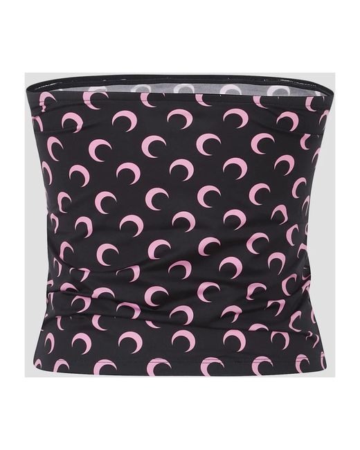 Sleeveless Tops MARINE SERRE en coloris Black