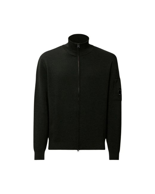C P Company Black Cardigans for men