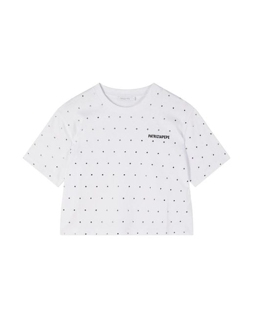 Patrizia Pepe White T-Shirts