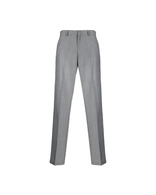 Prada Gray Suit Trousers for men