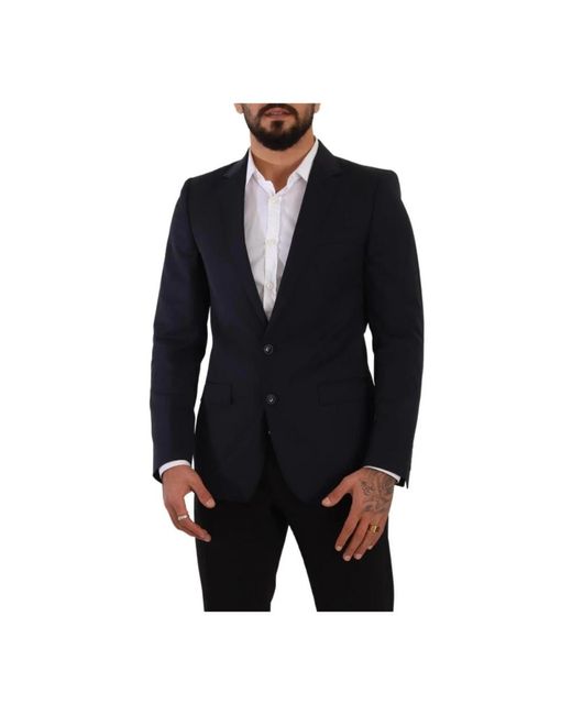 Dolce & Gabbana Blue Blazers for men