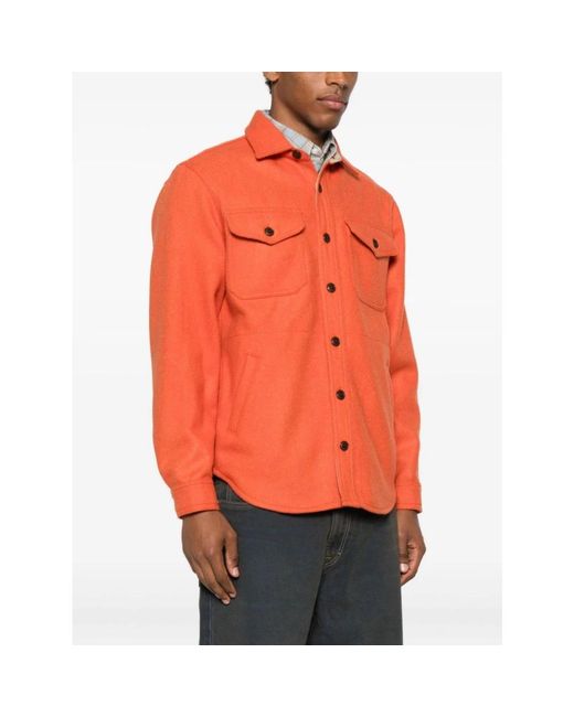 Light Jackets chesapeake's de hombre de color Orange