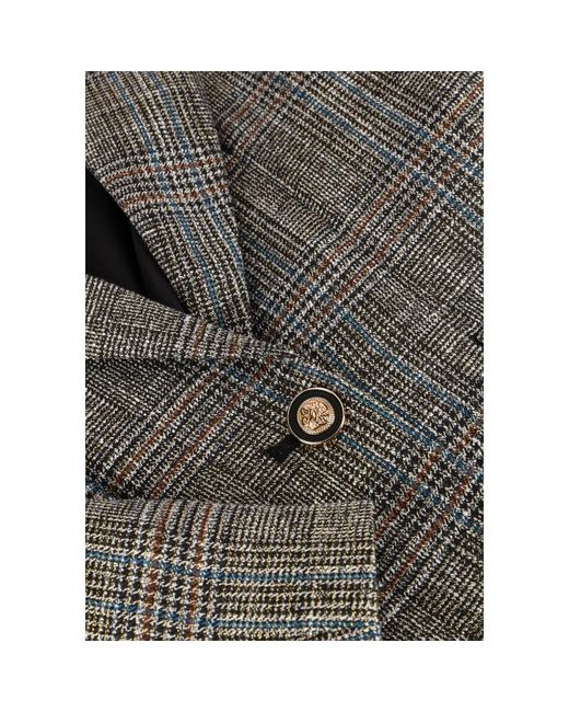 Aaiko Jassen ,Grijs ,Tweed Chique Tweed Blazer Met Glitterdraad in het Gray
