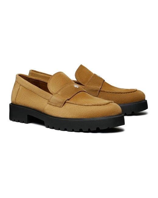 Tory Burch Brown Loafers