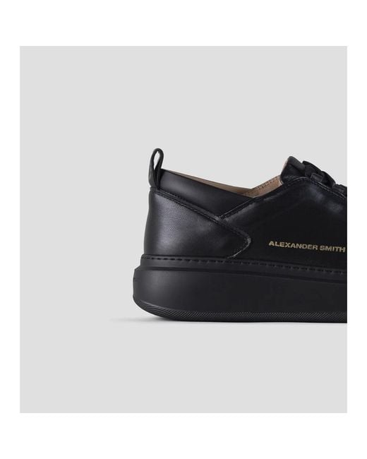 Alexander Smith Black Sneakers for men