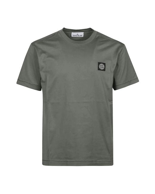 Stone Island Gray T-Shirts for men