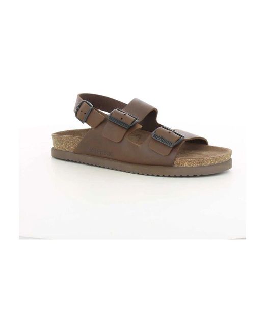 Flat Sandals Mephisto pour homme en coloris Brown