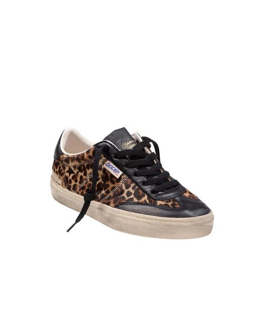 Golden Goose Deluxe Brand Brown Sneakers