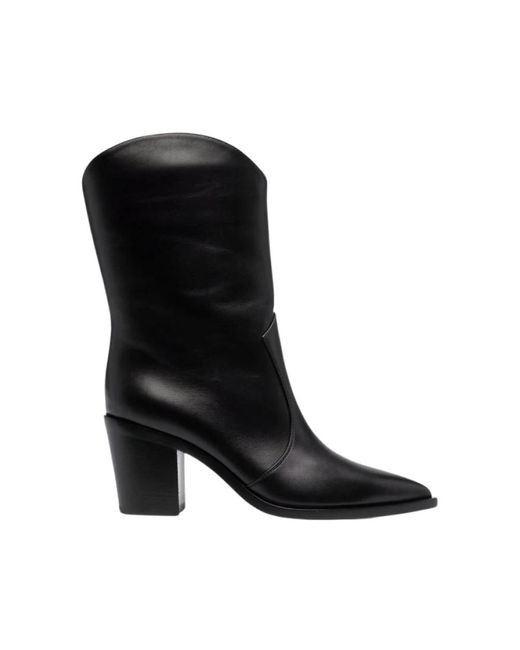 Gianvito Rossi Black Heeled Boots
