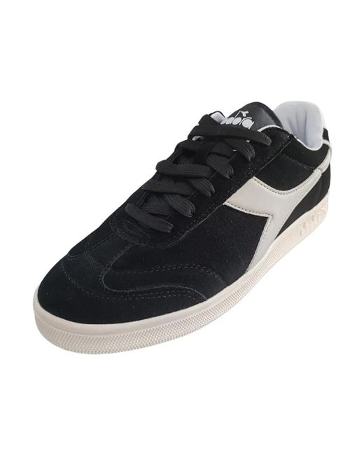 Diadora Black Sneakers for men