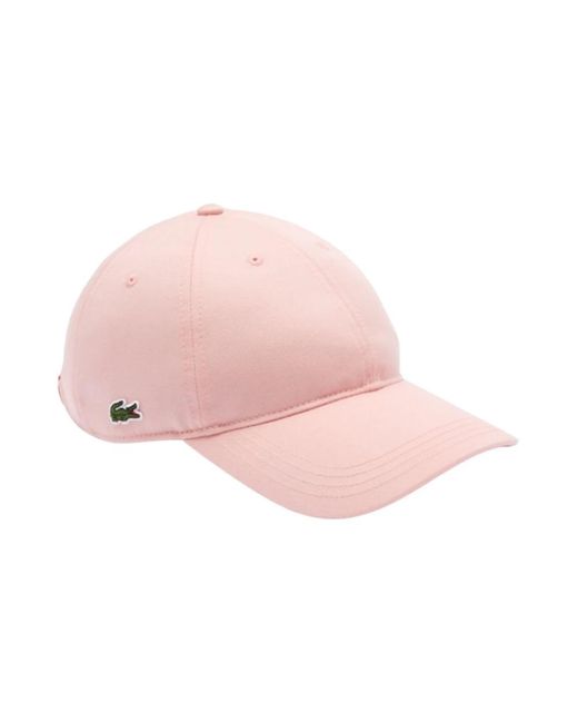 Accessories > hats > caps Lacoste pour homme en coloris Pink
