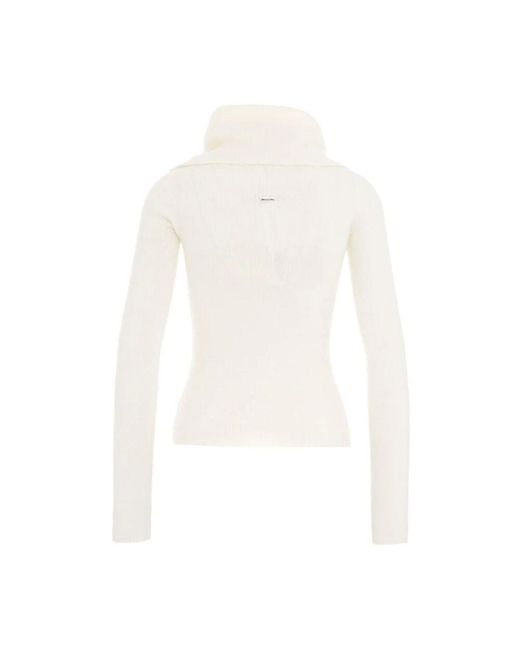 Liu Jo White Gemütlicher er Strick Aw23