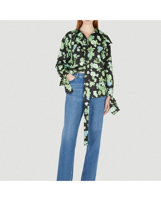 MERYLL ROGGE Blue Straight Jeans