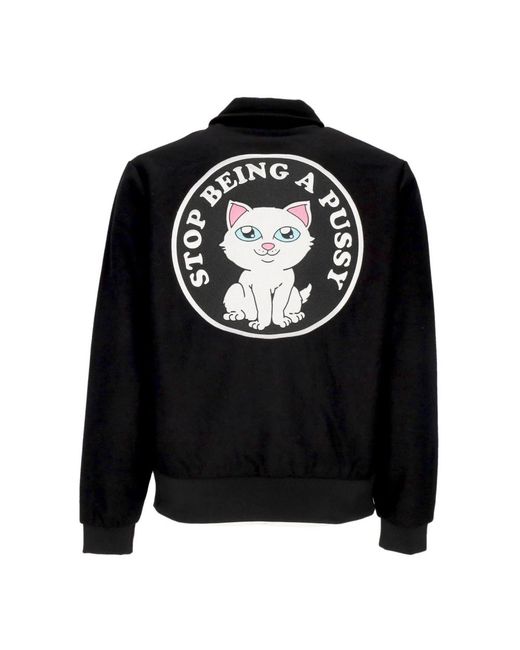 RIPNDIP Black Light Jackets for men