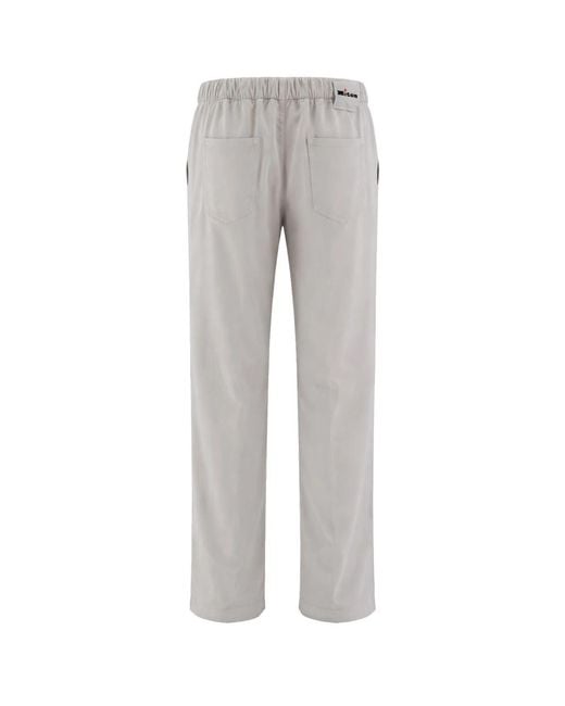 Kiton Gray Sweatpants for men