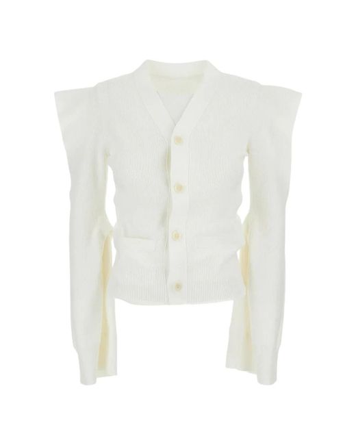 Cardigans Sacai en coloris White