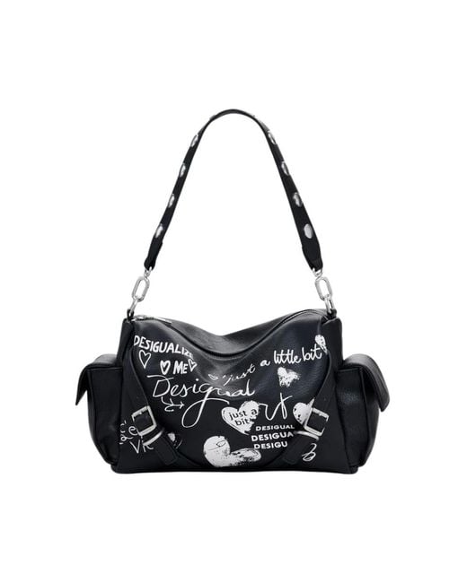 Desigual Black Shoulder Bags