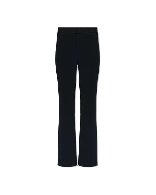 Pantaloni a zampa di Balmain in Black