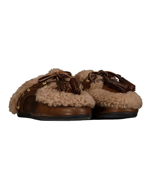 Toral Brown Mules