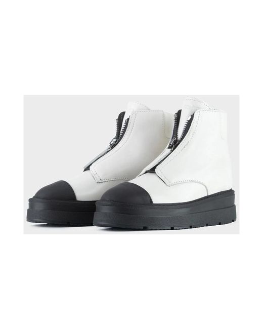 Pànchic White Ankle boots