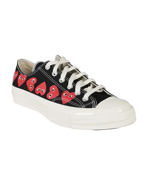 COMME DES GARÇONS PLAY Black Sneakers for men