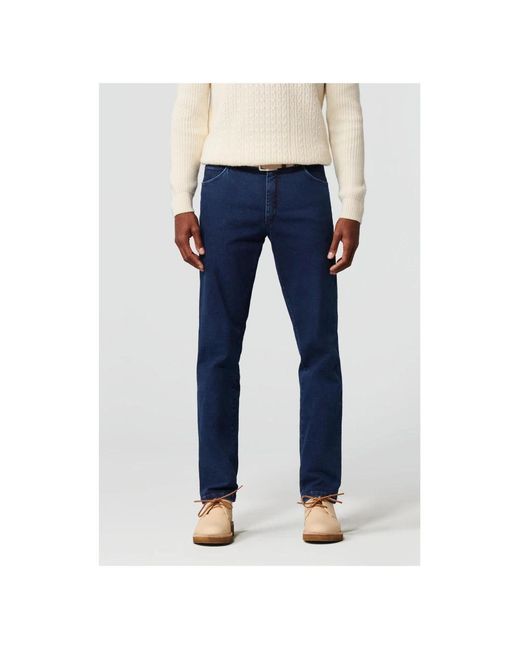 Meyer Chinos in het Blue voor heren