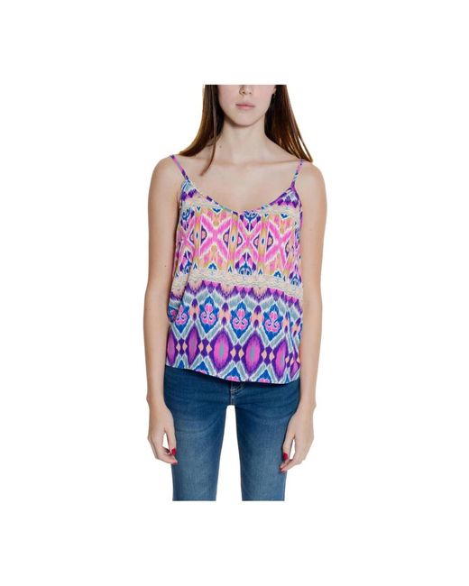 Sleeveless Tops ONLY de color Blue