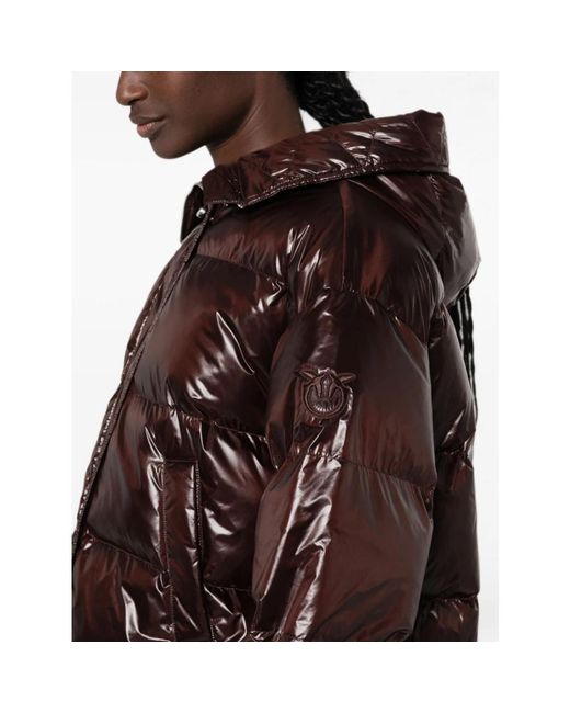 Pinko Brown Winter Jackets