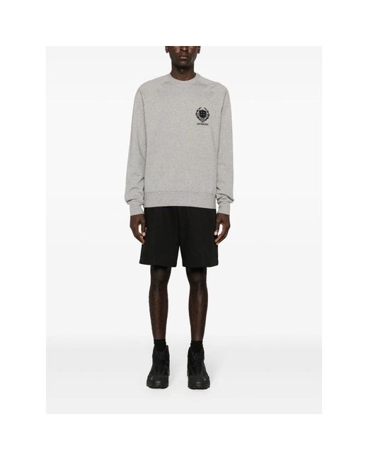 Givenchy Gray Round-Neck Knitwear for men