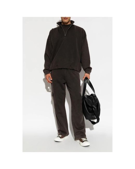 Zip-Throughs Represent de hombre de color Black