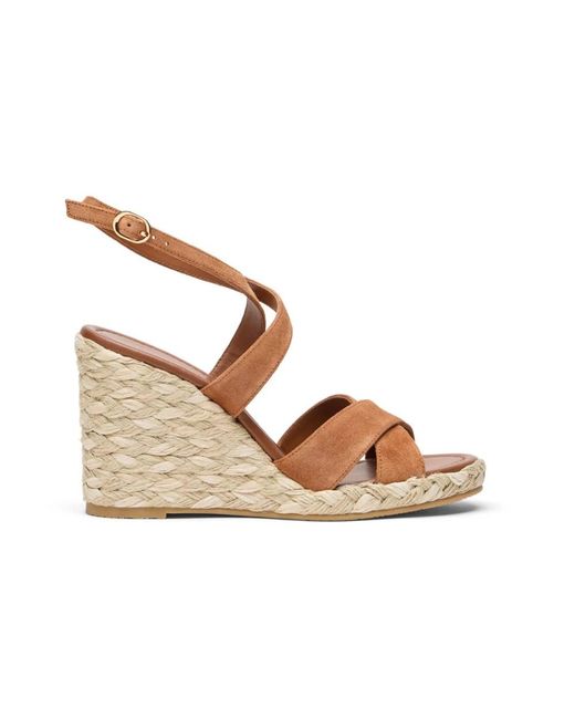 Wedges di Stuart Weitzman in Brown