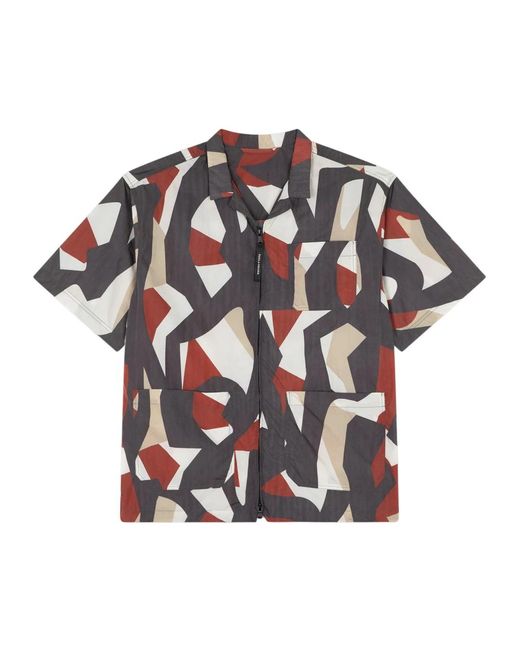 Short Sleeve Shirts di Paul & Shark in Black da Uomo