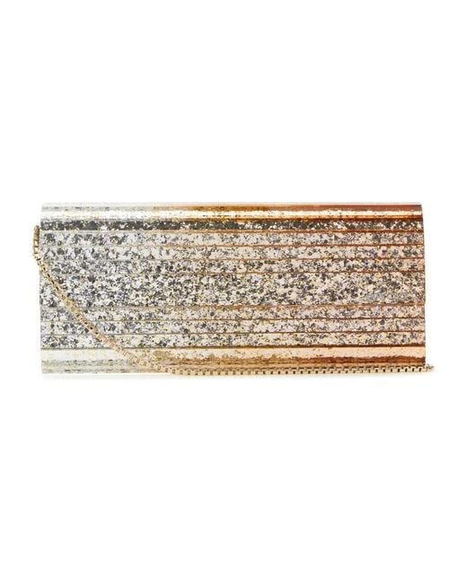 Jimmy Choo Metallic Clutches