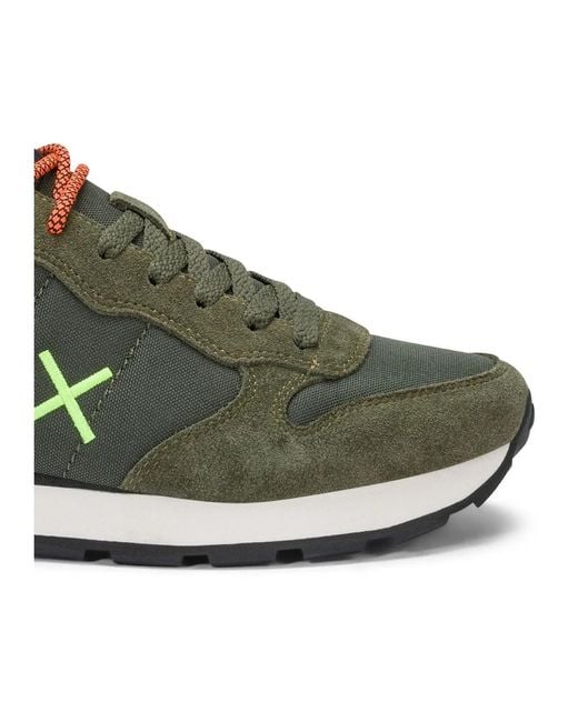 Sneakers di Sun 68 in Green da Uomo