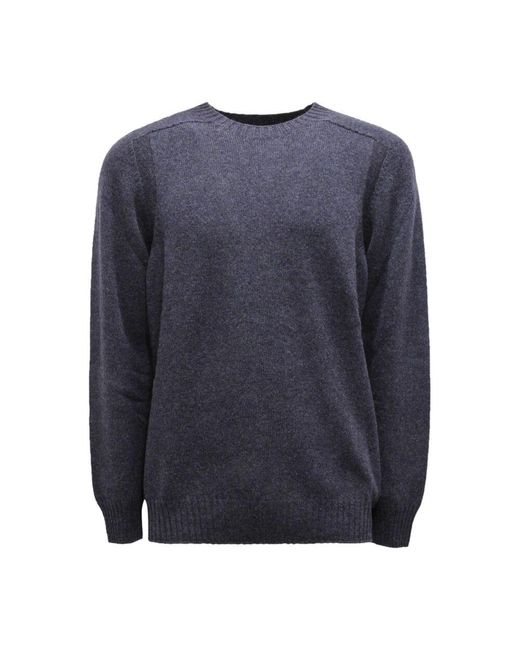 Gran Sasso Wollpullover Made in Blue für Herren