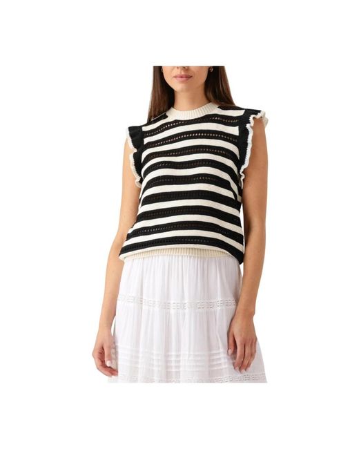 Minus Round-Neck Knitwear in het Black