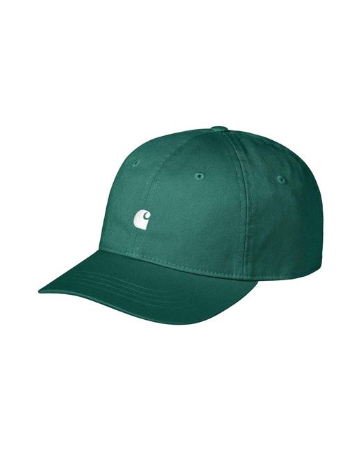 Carhartt Grüne baumwoll-baseballkappe mit logo-stickerei in Green für Herren