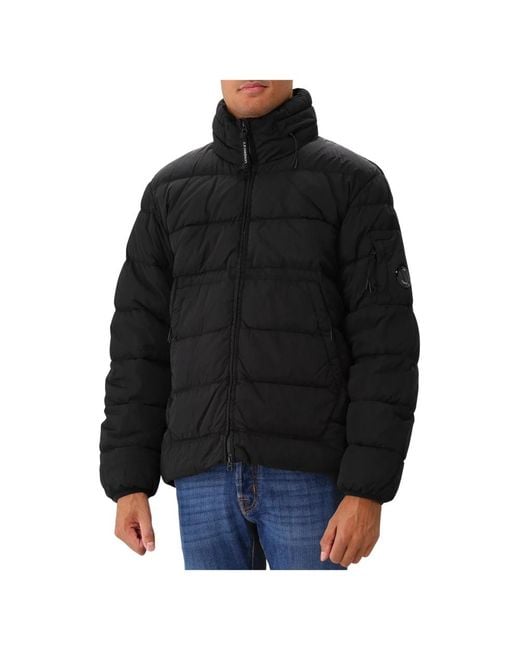 C P Company Black Down Jackets for men