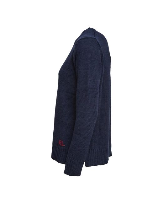 Polo Ralph Lauren Blue Round-Neck Knitwear